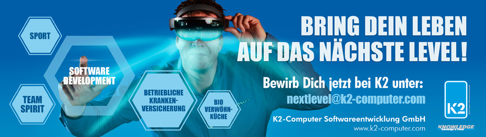 Wir suchen – freie Stellen! Bewirb dich bei K2!